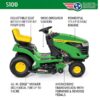 HP Gas Hydrostatic Riding Lawn Mower