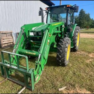 2019 John Deere 5090M MFWD Cab Tractor